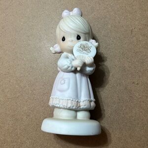 Precious Moments Fan Figurine